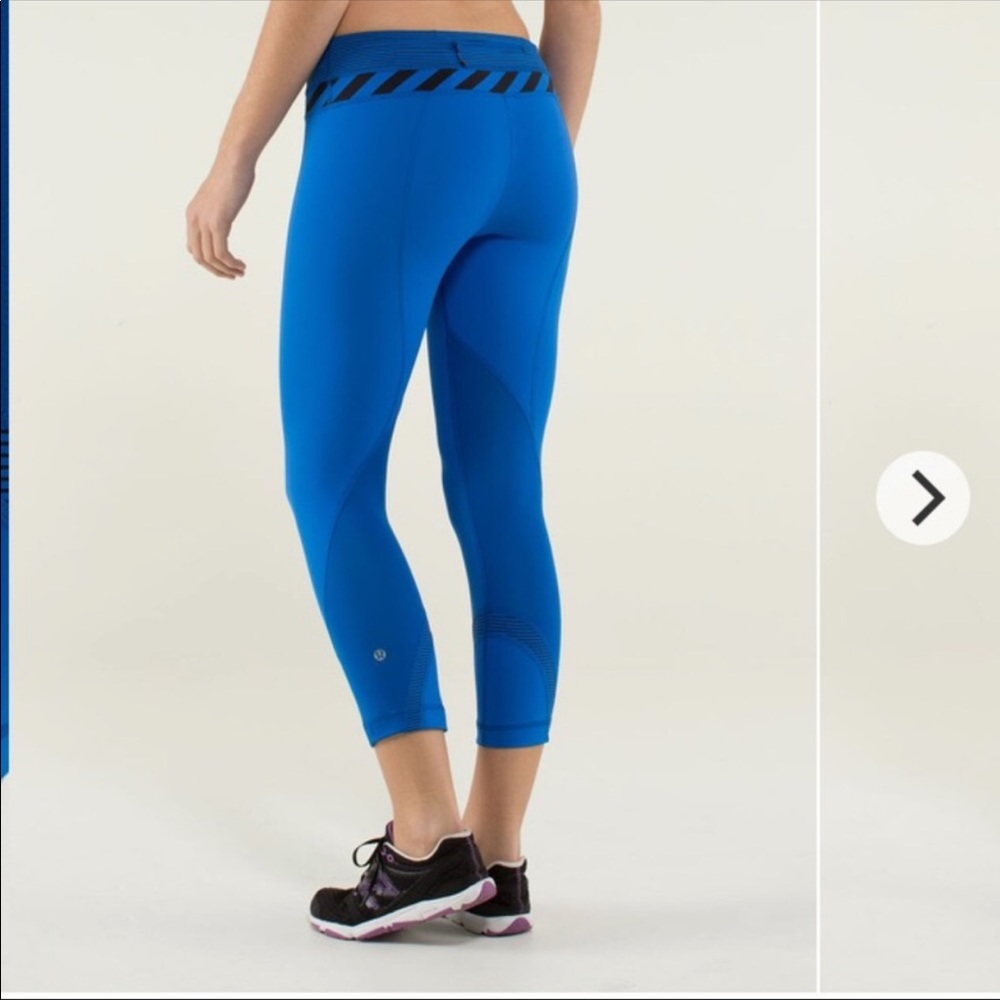 Lululemon Blue Leggings Size 6